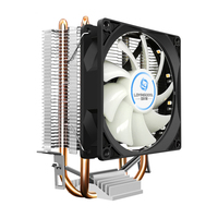 Radiateur de tour pour PC Lovingcool ARGB 90 mm en tube de cuivre, refroidisseur de processeur pour PC de jeu, caloduc en aluminium, compatible LGA115x/1200/1700/am4/am5