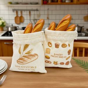 Recyclable White Cotton <b>Drawstring</b> Food Storage <b>Pouch</b> 15*20cm - Product Image 3