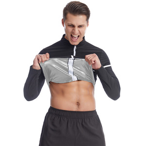 Veste de <span class=keywords><strong>sauna</strong></span> amincissante pour hommes, combinaison de yoga et de <span class=keywords><strong>sauna</strong></span>, vêtements de fitness à manches longues - Product Image 6