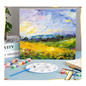 Stretched <strong>Wood</strong> <strong>Panels</strong> for Painting 10 x 8 Inches <strong>Unfinished</strong> Canvas Board 0.79 Deep Cradled Artist <strong>Wall</strong> <strong>Panels</strong> for Arts Projects - Product Image 4