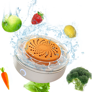 Laveuse de fruits et légumes blanche, appareil portable de nettoyage des fruits et légumes, purificateur OH-ion pour fruits et légumes - Product Image 1