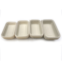 Assiette alimentaire biodégradable en amidon de riz et en balle de riz pour les plats à emporter