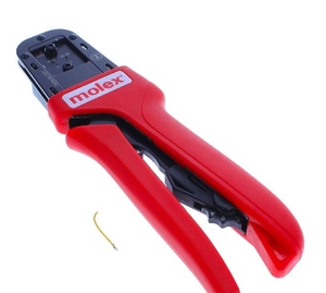 เครื่องมือจีบแบบมือสำหรับขั้วต่อ PicoBlade แบบปรับแต่งได้ OEM ระยะห่าง 1.25 มม. สำหรับสายไฟ AWG 26-32 หมายเลขชิ้นส่วน 2002181900 - Product Image 1
