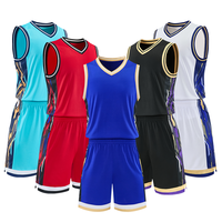 Ensemble de tenue de sport de basketball style décontracté, séchage rapide, respirant, avec logo personnalisé