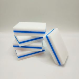 ฟองน้ำลบคำผิดแบบสามชั้นระดับพรีเมียม: นาโนสกินทำความสะอาดขั้นสูง + โฟม PU ยืดหยุ่นรูปหัวใจ - Product Image 3