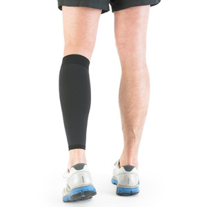 Manchon de compression pour mollet, support de tibia pour le basketball, adultes, tailles S, M, L, XL, noir - Product Image 3