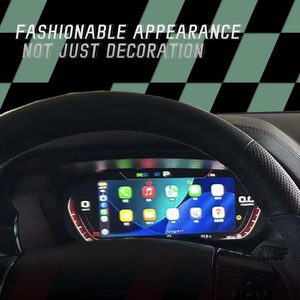 แผงหน้าปัดดิจิตอล LCD สำหรับ Ford F250 Ranger 2016-2021 พร้อมระบบ Carplay มาตรวัดความเร็ว จอแสดงผลเสมือนจริง นาฬิกา วัดระยะทาง - Product Image 3