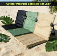Chaise pliante portable d'extérieur pour la plage, fauteuil de camping et pique-nique à dossier bas, chaise de loisirs légère, chaise longue, chaise de pêche