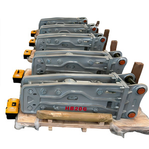 Brise-roche hydraulique puissant pour excavatrice, marteau hydraulique robuste pour la rupture de roches dures - Product Image 2