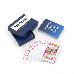 Pvc for Family Games <b>Poker</b> High Quality Plastic Playing Cards With Your Own Logo Design - Product Image 2