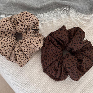 Diadema Vintage con Estampado de Leopardo, Cinta para el Cabello de Tela Coreana, Accesorio Elástico para el Cabello Estilo Boho para Mujer - Product Image 1