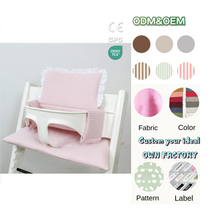 Cojín de Alta Calidad para Silla Alta de Bebé, Compatible con Sillas STOKKE, Cojín Acolchado para Silla Alta de Madera - Product Image 1
