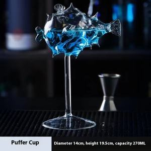 Kreative Kristall-Cocktailgläser Personalisiertes Trendiges Hochstieliges Gläserset für Bar Martini für Champagnergläser für Weinpartys - Product Image 4