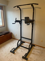 Torre de Dominadas para Ejercicio, Equipo de Entrenamiento, Soporte Inclinado para Ejercicios de Fitness, Venta al Por Mayor de Fábrica