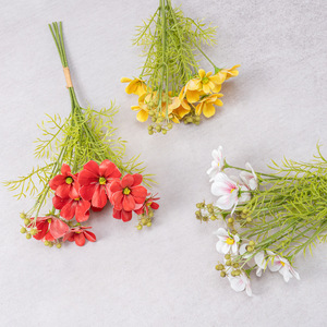 Cuaderno de Estilo Fresco con Flores de Seda Sangsang, Decoración para Bodas y Fiestas Chinas, Adornos Suaves para Dormitorio, Accesorios para Picnic y Fotografía - Product Image 5