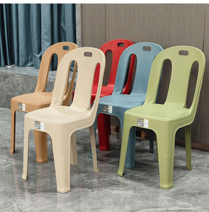 Nhà Máy Giá Non-Slip dày nhựa trẻ em ghế phong cách Bắc Âu nhà ăn uống học tập ghế Stackable đồ nội thất trong nhà trẻ em - Product Image 3