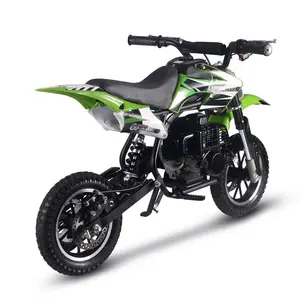 Trung quốc sản xuất phong cách 2-Stroke Mini Dirt Bike tay kéo bắt đầu gas mini xe máy xăng Scooter 49cc cho trẻ em