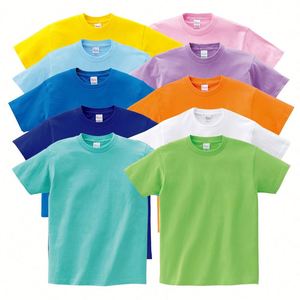 Customized Logo Design T-<b>shirt</b> Short-sleeved 230 Gsm Cotton Polyester Solid Color Men's Large Size Daily Fashion Trend T-<b>shirt</b> - Product Image 1