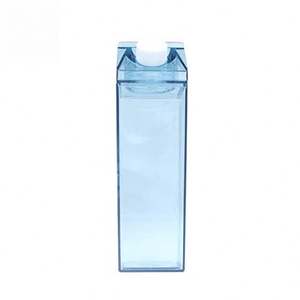 2026 Hot Sale BPA Free 500/1000ml <b>Plastic</b> Transparent Colored Direct <b>Drinking</b> Leak-Proof Dishwasher Safe Party Use Carton Shaped - Product Image 6