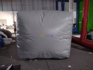 Tente à bulles gonflable en PVC gris sur mesure pour voiture, imprimable, pour le stockage et le stationnement des véhicules - Product Image 3
