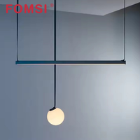 FOMSI-Lampe sphérique à ruban conducteur magnétique pour éclairage de ceinture à LED pour intérieur