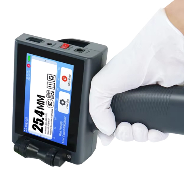 New Best Portable Handheld Inkjet Printer Gun/Card Printer for Egg Expire Date Batch Coding Quality Label Sticker OEM