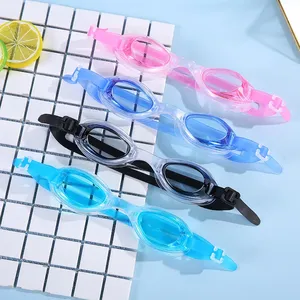 Lunettes de natation anti-buée et étanches pour hommes, femmes, garçons et filles, avec étui – Vente en gros - Product Image 3
