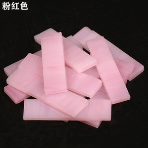 10x40mm strisce di vetro tessere di mosaico per la decorazione della casa, Mini vetro riciclato Stick piastrelle per fai da te artigianato arte e bambini fai da te <span class=keywords><strong>hobby</strong></span> - Product Image 3