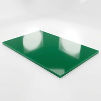 JULI Feuille vierge en acrylique coulé pour peinture pastel, modèle acrylique pastel mélangé, 12x16 pouces, 3mm, format découpé au laser 1/8