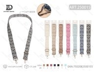 Cintura Intrecciata con Fibbia Dorata in Poliestere e Cotone Stile Casual M1220015 - Product Image 1