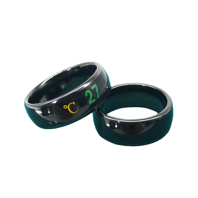 Wholesale Custom Smart RFID NFC Ring Mini Tag ISO 14443A 13.56MHz Waterproof Durable Payment Social Exchange Factory Direct Sell