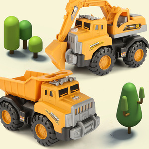Camiones de juguete de ingeniería para niños: excavadoras, vehículos de construcción y juguetes para arena. - Product Image 1