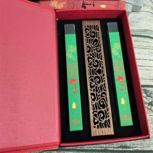 High Quality Natural Japanese Chinese Agarwood Religious Bambooless 21cm Card <b>Box</b> Gift Set <b>Incense</b> Sticks - Product Image 3