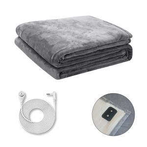 Portable Grey Flannel Blanket Soft Folding Mat <b>for</b> <b>Bed</b> & <b>Sofa</b> Knitted Earthing <b>Mattress</b> Pad <b>for</b> Home & Hospital Improvement - Product Image 5