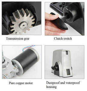 <span class=keywords><strong>Kit</strong></span> d'ouverture de porte coulissante à énergie <span class=keywords><strong>solaire</strong></span>, ouvre-porte sans fil - Product Image 6