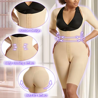 Gaine Amincissante Femmes Stage 2 Post Operatorias Fajas Colombianas Moldeadoras Para Mujer Reloj De Arena Shapewear avec manche