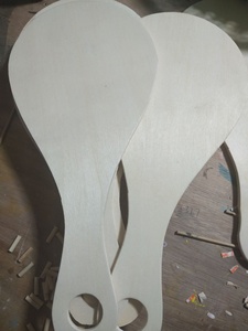 ไม้เทนนิสชายหาดน่ารักสำหรับกิจกรรมกลางแจ้ง - ของเล่นโครงสร้างไม้ซุง - Product Image 4
