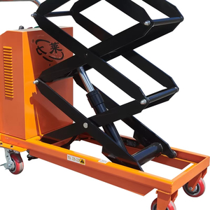 Hot Selling 500Kg Draagbare Elektrische Schaar <span class=keywords><strong>Lifter</strong></span> Stalen Lift Tafels Elektrische Hydraulische Ramp Lift Tafel - Product Image 4