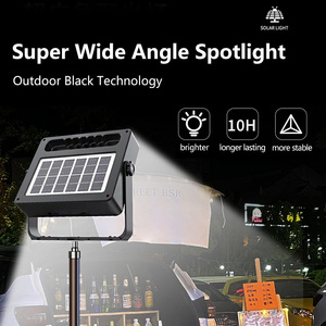 โคมไฟ LED พลังงานแสงอาทิตย์แบบพกพาชาร์จไฟได้โคมไฟ LED สำหรับกลางแจ้งฉุกเฉินชาร์จ USB ABS ร่างกายสำหรับทำงานและตั้งแคมป์ - Product Image 3