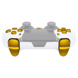Juego de Botones Completos Cromados en Oro Personalizados EXtremeRate para el Control Inalámbrico Dualsense Edge para PS5 - Product Image 6