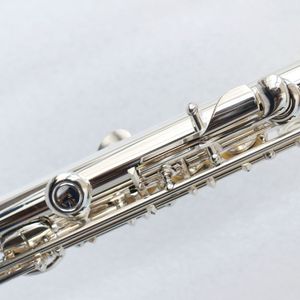 Vente d'usine Flûte <span class=keywords><strong>traversière</strong></span> <span class=keywords><strong>à</strong></span> 16 trous en Do Corps en cupronickel Plaqué argent Instrument de musique - Product Image 2