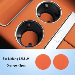 2 piezas <span class=keywords><strong>de</strong></span> posavasos para coche, alfombrilla para vasos <span class=keywords><strong>de</strong></span> agua para Li Lixiang L7 L8 L9 <span class=keywords><strong>2022</strong></span> 2023 2024, soporte para botellas, almohadilla antideslizante, accesorios interiores - Product Image 5