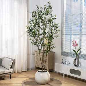 Vente en gros d'oliviers artificiels de <span class=keywords><strong>grande</strong></span> taille, 150 cm, 180 cm, 210 cm, 240 cm, plantes artificielles décoratives <span class=keywords><strong>pour</strong></span> la maison et l'hôtel - Product Image 4
