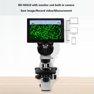Boshida 40X-1000Xダークフィールド生物学研究顕微鏡三眼鏡、デジタルカメラ付き生物医学研究室用 - Product Image 3