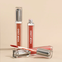 Ensemble rouge à lèvres liquide et crayon à lèvres ensembles de crayons brillant à lèvres et crayon à lèvres mat longue durée boîte logo privé kit cosmétique végétalien