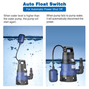 Bomba sumergible DB 550W para agua limpia y sucia - Product Image 6