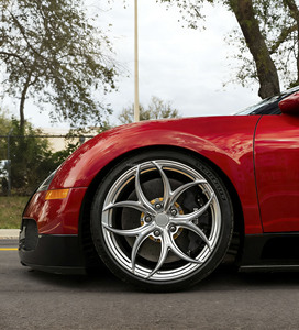 Cerchi in Lega Forgiati Cromati Lucidi con Finitura Trasparente 20' 21' per Lamborghini Aventador e <span class=keywords><strong>Bugatti</strong></span> - Product Image 2