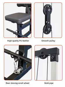 أوزان متعددة الوظائف ثقيلة وخالية من الرسوم الجمركية ، قفص قوي قابل للتعديل ، جهاز صليب عميق - Product Image 5