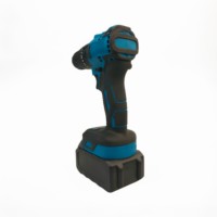 Nouvelle perceuse à percussion sans fil 21V mini portable, perceuse électrique sans fil, alimentation par batterie, OEM, diamètre de perçage 10 mm, couple de 50 Nm