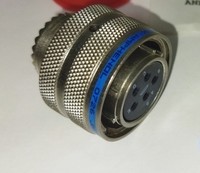 Connecteur circulaire P/N JMS27467T15F5S, taille 15, 5 positions, à sertir, pour montage sur câble